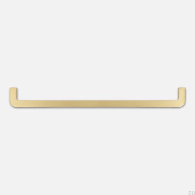 Tirador para mueble alargado Isa L Brass Brushed Sin pintar
