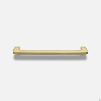 Tirador para mueble longitudinal Isa M 160 Latón Cepillado