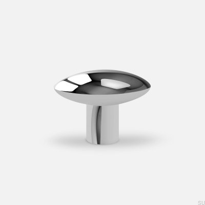 Pomo para mueble Celine M 35 Latón Plata Cromo