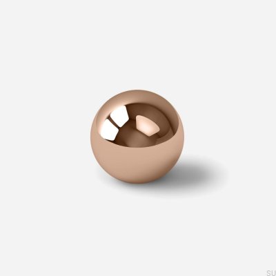 Pomo para mueble Odete S Latón Cobre Pulido