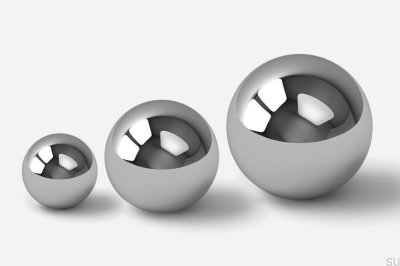 Pomo para mueble Odete S Latón Plata Cromo