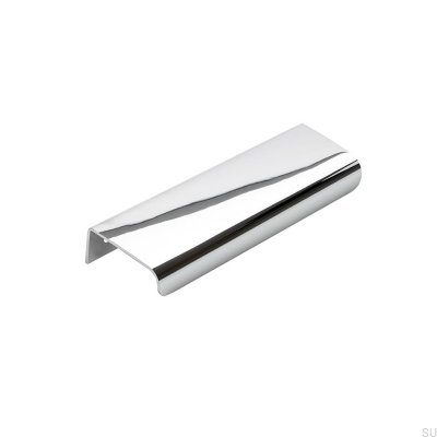 Tirador para mueble Edge Lip 120 Silver Cromo pulido