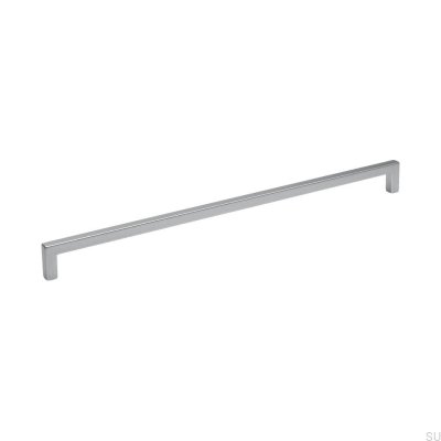 Tirador para mueble alargado 0143 320 Aluminio cepillado