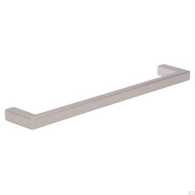 Tirador alargado para mueble 2108 160 Metal Plata Mate