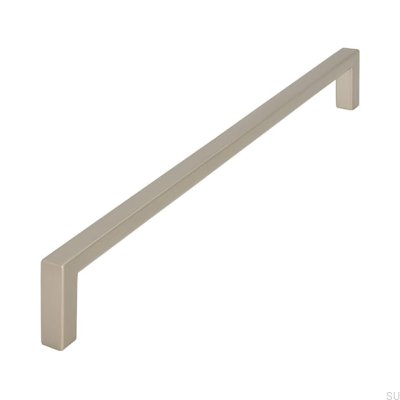 Tirador alargado para mueble 2108 224 Metal Plata Mate