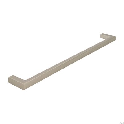 Tirador alargado para mueble 2108 224 Metal Plata Mate