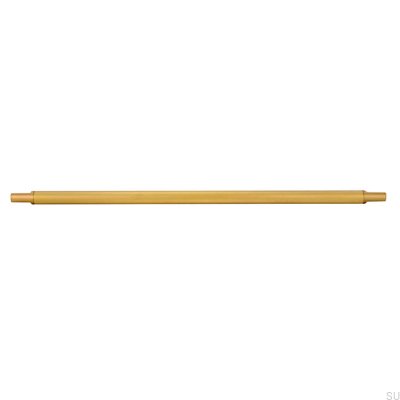 Tirador alargado para mueble 2457 320 Aluminio Dorado Cepillado