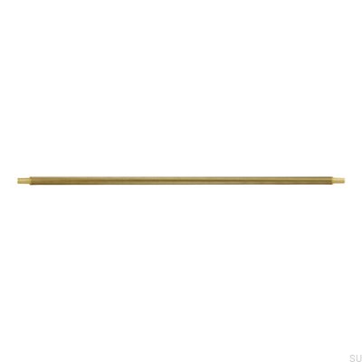 Tirador alargado para mueble 2457 480 Oro Antiguo