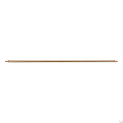 Tirador alargado para mueble 2457 736 Aluminio Oro Antiguo