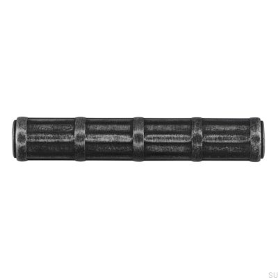 Perilla para muebles de metal T-Bar 2607 69, color plateado cepillado
