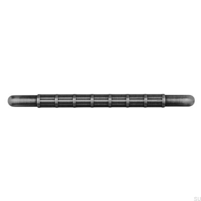 Tirador alargado para mueble 2608 160 Metal Plata Cepillado