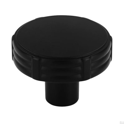 Pomo para mueble 2612 35 Metal Negro Mate