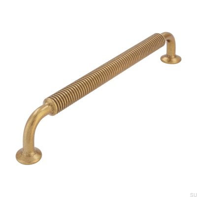 Tirador alargado para mueble 2630 160 Metal Oro