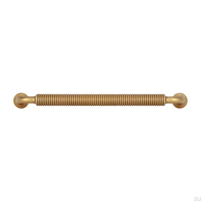 Tirador alargado para mueble 2630 160 Metal Oro