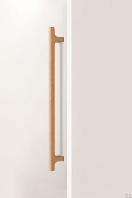 Tirador alargado para muebles de madera de roble Hinoki Wood Big 416
