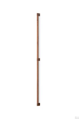 Tirador alargado para muebles de madera de nogal Hako 960