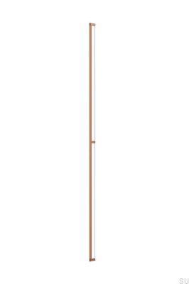 Tirador para muebles Brooklyn 1056 de aluminio cepillado dorado