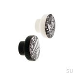 E_26-BI-F--Gałka-meblowa-Faces-Black&White-40-Drewniana-Dębowa-Emaliowana-Biała-(wzór F)-Dot-Manufacture-Skandynawskie-Uchwyty_2