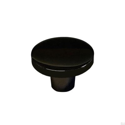 Pomo para mueble Rivet 25 Metal negro