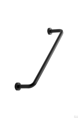 Tirador longitudinal para mueble Lounge 160, Metal, Negro Mate