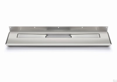 Desagüe lineal 1004 700 Brida trasera Pared acero