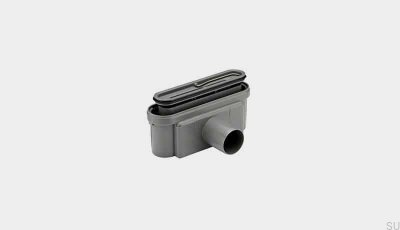 Módulo de desagüe con salida horizontal 50 mm con sifón extraíble
