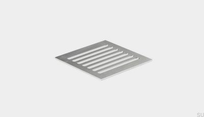 Rejilla de columna ClassicLine 130 para desagüe cuadrado