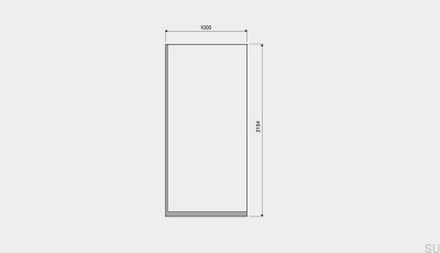 Mampara de ducha GlassLine 1000