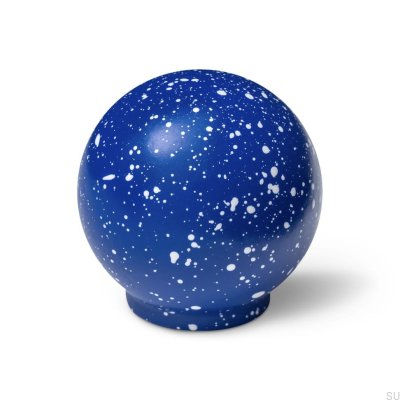 Pomo para muebles Ren Melange Azul y Blanco 35 Madera Haya