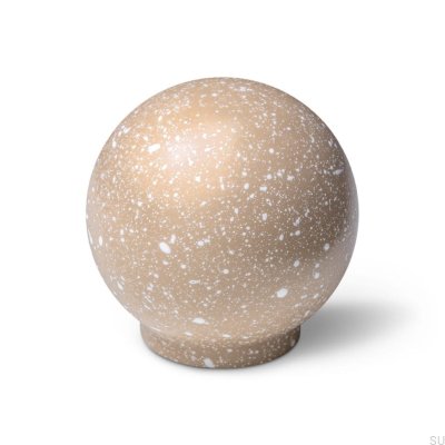 Pomo para muebles Ren Melange Marrón y Blanco 35 Madera Haya