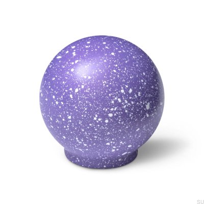 Pomo para muebles Ren Melange Morado y Blanco 35 Madera Haya