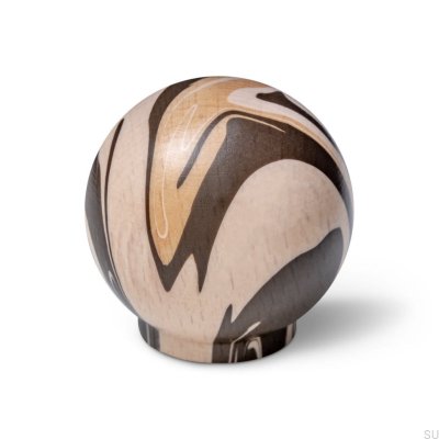Pomo para mueble Ren Espresso Solo 35 Madera Haya