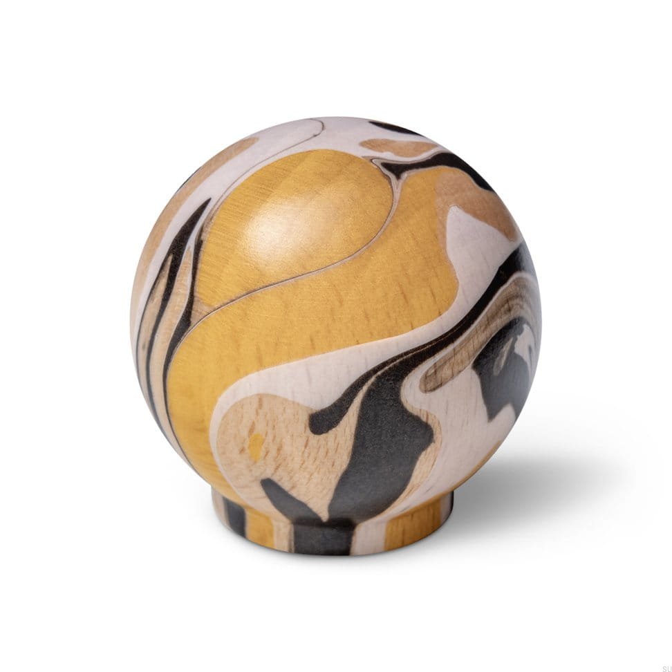 YlwEspr--Gałka-meblowa-Ren-Espresso-Yellow-35-Drewniana-Bukowa-Vince-Skandynawskie-Uchwyty