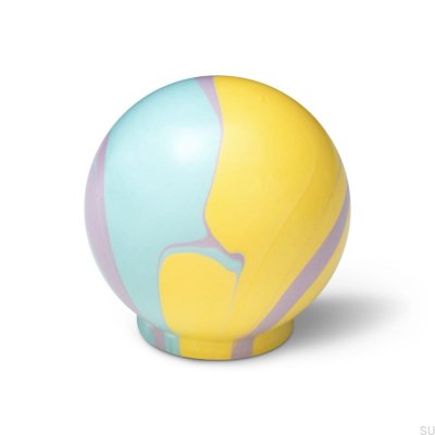 Pomo para mueble Ren Funky Amarillo 35 Madera Haya