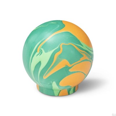 Pomo para muebles Ren Naranja Bush 35 Madera Haya