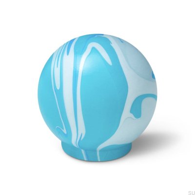 Pomo para muebles Ren Just Azul 35 Madera Haya