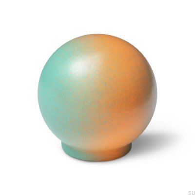 Pomo para muebles Ren Gradient Orange de Light Green 35 Madera Haya