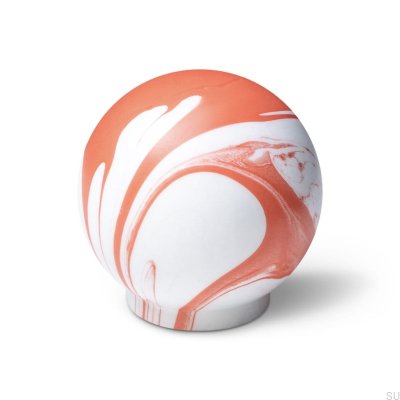 Pomo para mueble Ren Blanco Cereza Rojo 35 Madera Haya