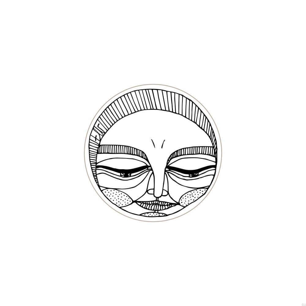 E_27-WH-D--Gałka-meblowa-Faces-Black&White-40-Drewniana-Dębowa-Emaliowana-Biała-(wzór D)-Dot-Manufacture-Skandynawskie-Uchwyty_1