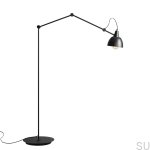 843A--Lampa-stojąca-Aida-Metalowa-Czarna-(złoty-środek-klosza)-Artera-Skandynawskie-Uchwyty_1