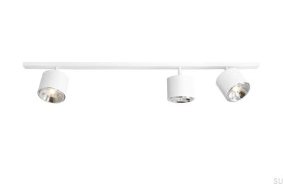 Lámpara de techo Bot 3 de metal blanco