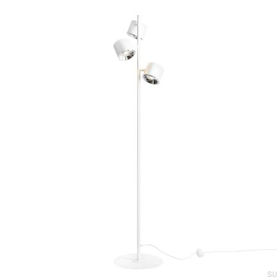 Lámpara de pie Bot Metal Blanco