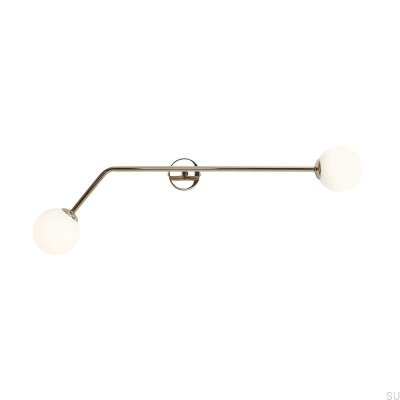 Lámpara de pared Pure Horizontal Metal Oro