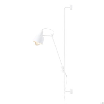 Lámpara de pared Dron Blanco Metal Blanco