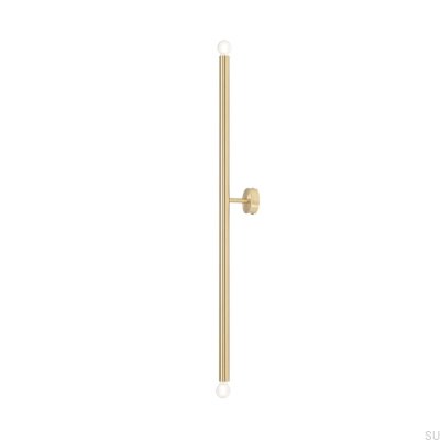 Lámpara de pared de latón Tubo 2 L