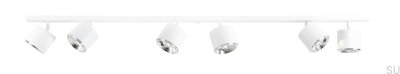 Lámpara de techo Bot 6 (3x2) Metal Blanco