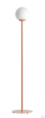 Lámpara de pie Pinne Metal Coral