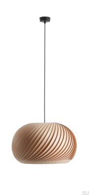 Lámpara colgante Nature Dark L Madera Haya