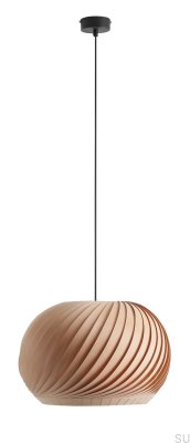 Lámpara colgante Nature Dark M Madera Haya