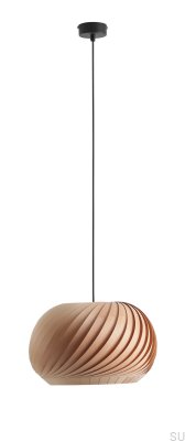 Lámpara colgante Nature Dark S Madera Haya